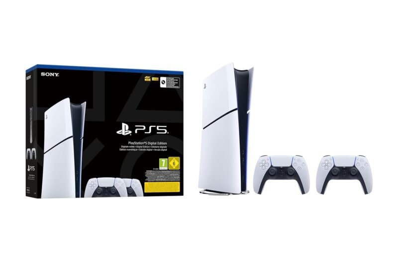 Sony PlayStation 5 Slim Digital + 2 DualSense PS5