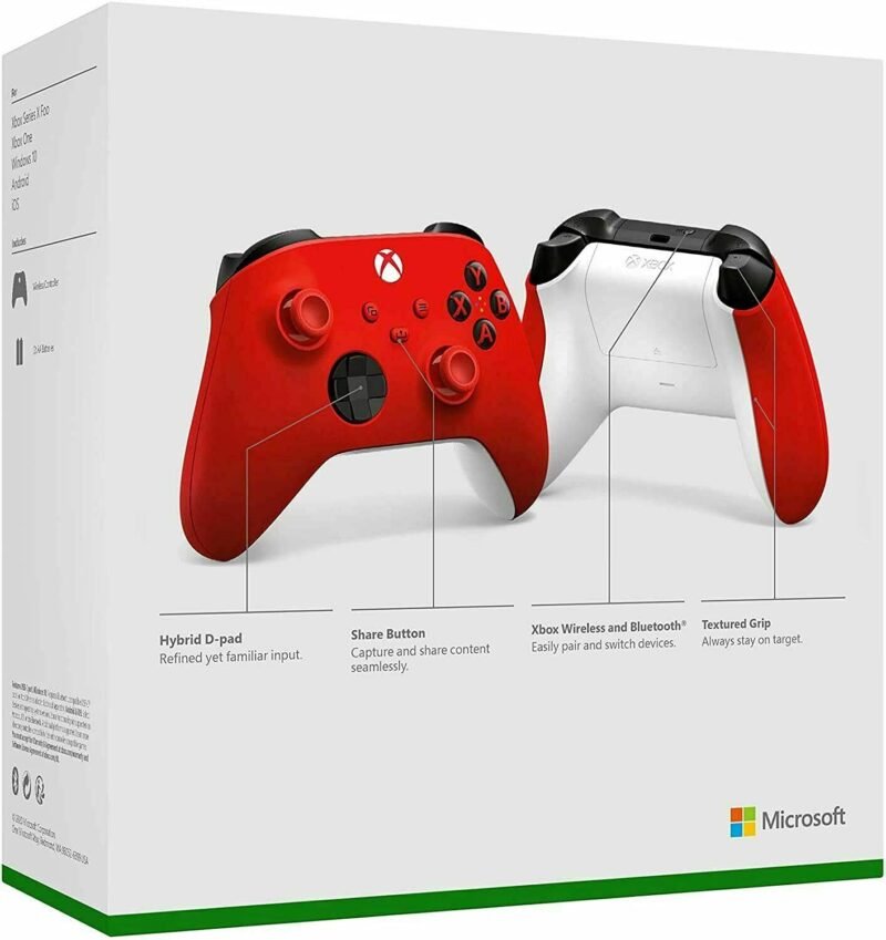 Microsoft Xbox Wireless Controller Pulse Red - Image 3