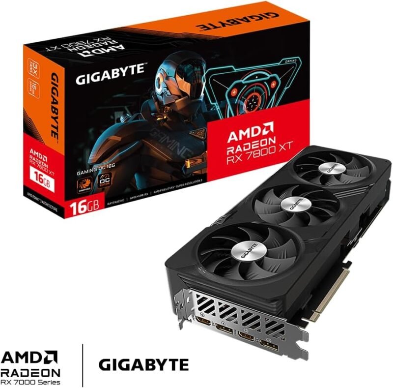 Gigabyte Radeon RX 7800 XT Gaming OC 16GB Graphics Card / ‎GV-R78XTGAMING OC-16GD