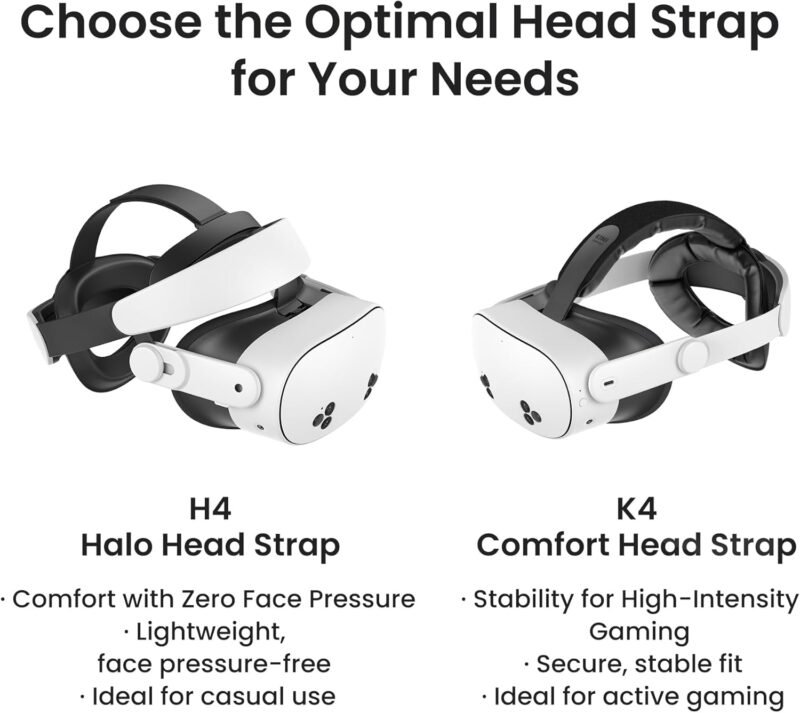 KIWI design K4 Meta Quest 3 Comfort Headstrap Compatible with Meta Quest 3S/Quest 3 — изображение 4