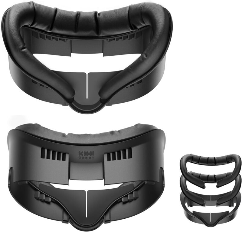 KIWI design V3 Meta Quest 3 Face Cover PU Leather Facial Interface