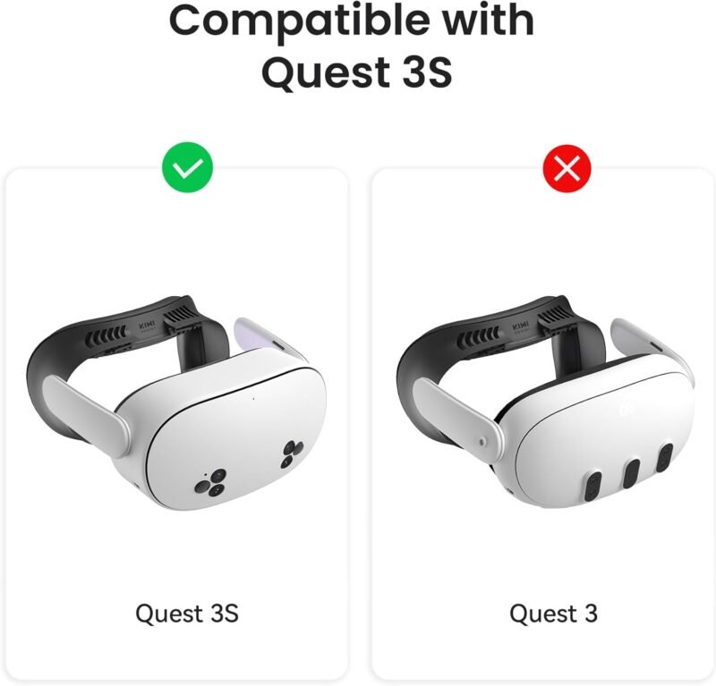 KIWI design V4 Face Cover  – 2 Facial cover Meta Quest 3S — изображение 5