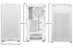 BE QUIET Case|PURE BASE 501|MidiTower|ATX|MicroATX|MiniITX|Colour White|BG075 - Image 3