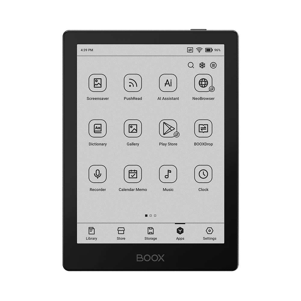 26a2fcf8-018c-46c9-a3be-22b6376af73e E-Reader|ONYX BOOX|6"|1072x1448|Memory 32 MB|1xUSB-C|Micro SDXC|Wireless LAN|Bluetooth|Black|OPC1225R