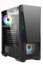 GOLDEN TIGER Case|ATX/micro ATX|Black|Midi Tower|Buffalo M730i|BUFFALOM730I - Image 5