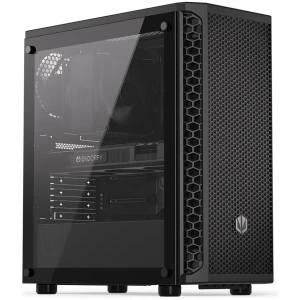 Case|ENDORFY|Signum 300 Air|MidiTower|Case product features Transparent panel|Not included|ATX|MicroATX|MiniITX|Colour Black|EY2A005