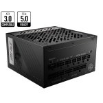 Power Supply|MSI|850 Watts|Efficiency 80 PLUS GOLD|PFC Active|MPGA850GPCIE5