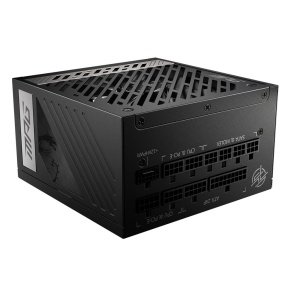 Power Supply|MSI|1000 Watts|Efficiency 80 PLUS GOLD|PFC Active|MPGA1000GPCIE5