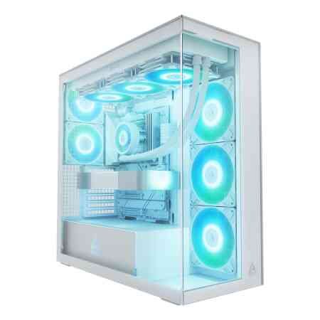 Case|ARCTIC|Xtender (White)|MidiTower|Case product features Transparent panel|Not included|Colour White|ACPCC00014A