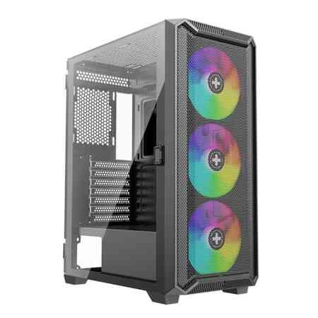 Case|XILENCE|ATX/micro ATX/Mini-ITX|Black|Midi Tower|PC|XG161