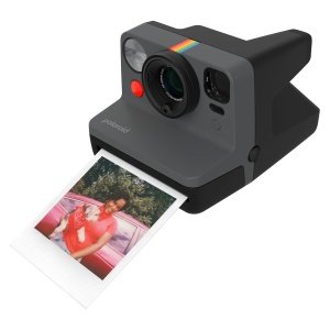 Polaroid - Now Gen 3 - Instant Camera - Bundle Camera + Colour Film (16 Photos) Black (6560)