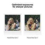 Polaroid - Now Gen 3 - Instant Camera - Bundle Camera + Colour Film (16 Photos) White (6561)