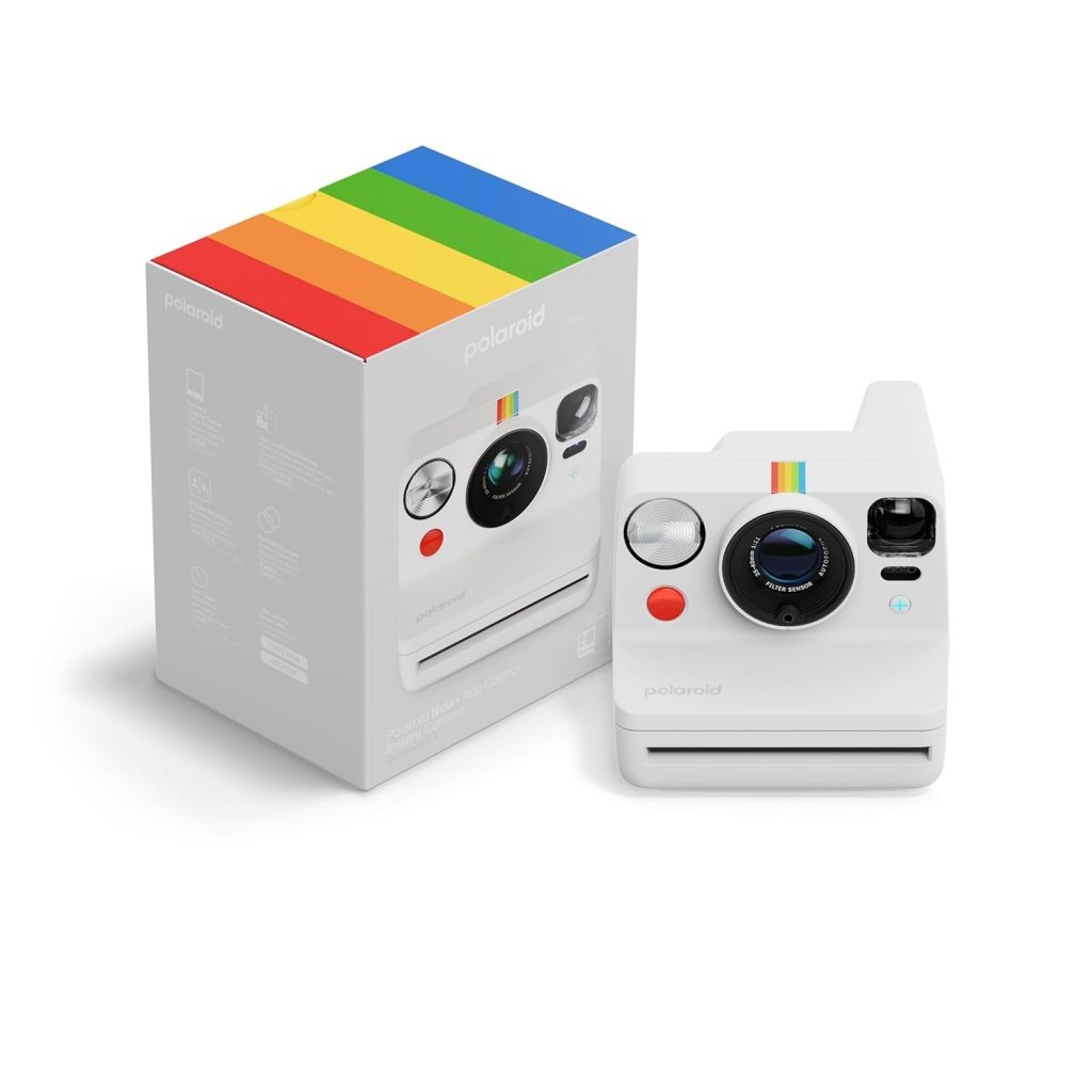 Polaroid Now+ Generation 3 - Instant Camera with Bluetooth Connection - White (9161)