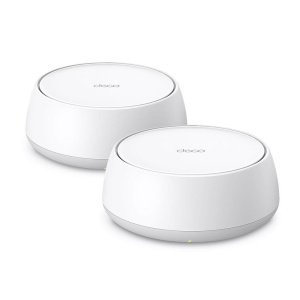Wireless Router|TP-LINK|Wireless Router|2-pack|3600 Mbps|Mesh|LAN  WAN ports 2|Number of antennas 4|DECOBE25(2-PACK)