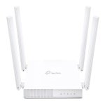 Wireless Router|TP-LINK|750 Mbps|1 WAN|4x10/100M|Number of antennas 4|ARCHERC24
