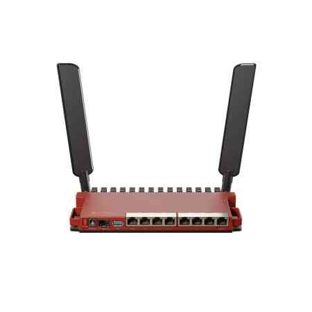 Wireless Router|MIKROTIK|Wireless Router|Wi-Fi 6|IEEE 802.11ax|USB 3.0|8x10/100/1000M|1xSPF|Number of antennas 2|L009UIGS-2HAXD-IN