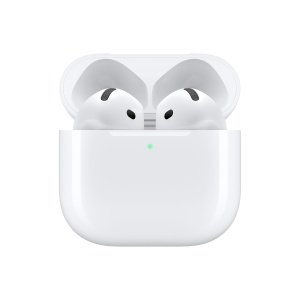 Apple AirPods 4 Wireless Headphones, Bluetooth Headphones with Active Noise Cancellation, Adaptive Audio, Personalised 3D Audio, Transparency Mode, USB-C Charging Case, Wireless...