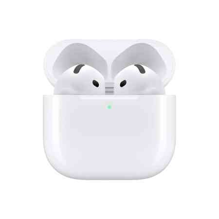 Apple AirPods 4 Wireless Headphones, Bluetooth Headphones with Active Noise Cancellation, Adaptive Audio, Personalised 3D Audio, Transparency Mode, USB-C Charging Case, Wireless...