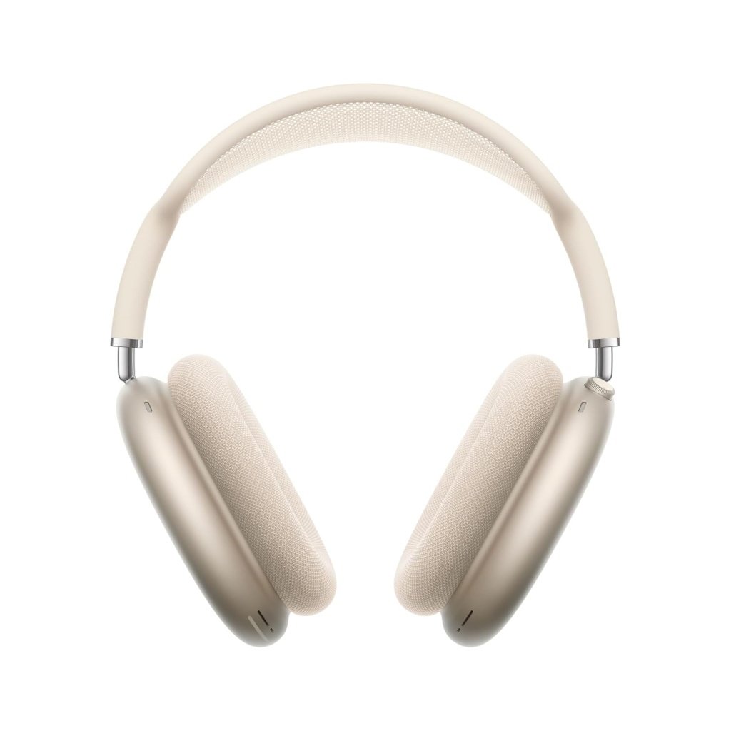 Apple AirPods Max Wireless Headphones, Active Noise Cancelling at Pro Level, Transparency Mode, Personalized 3D Audio, USB-C Charging Case, Polar Star