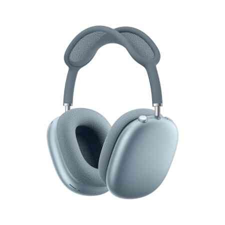 Apple AirPods Max Wireless Headphones, Active Noise Cancelling at Pro Level, Transparency Mode, Personalized 3D Audio, USB-C Charging Case, Blue