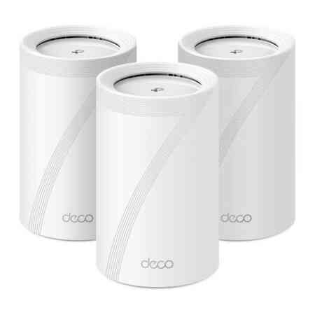 Wireless Router|TP-LINK|Wireless Access Point / Router|3-pack|9300 Mbps|Mesh|Wi-Fi 7|USB 3.0|4x2.5GbE|LAN  WAN ports 4|Number of antennas 4|DECOBE65(3-PACK)