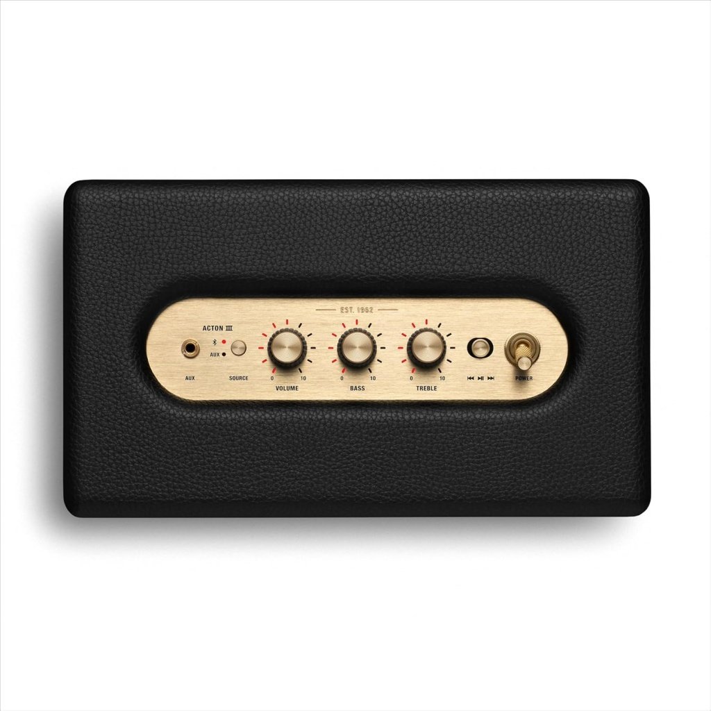 Marshall Acton III Bluetooth Speaker - Black