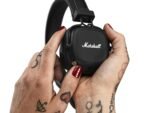 Marshall Major IV Bluetooth Foldable Headphones - Black
