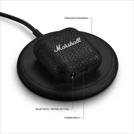 Marshall Minor IV Bluetooth Earphones - Black