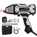 Pārnēsājamais rokas metinātājs 220 V, ARC elektrods metināšanas mašīna ar IGBT inverteri, lāzera metināšanas ierīce metināšanas stieņiem 3/32-1/8 (2.5-3.2 mm), loka metināšanas...