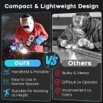 Pārnēsājamais rokas metinātājs FormiPow  220 V, ARC elektrods metināšanas mašīna ar IGBT inverteri, lāzera metināšanas ierīce