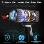 Pārnēsājamais rokas metinātājs FormiPow  220 V, ARC elektrods metināšanas mašīna ar IGBT inverteri, lāzera metināšanas ierīce