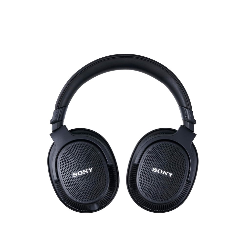 Sony MDR-MV1 Studio Monitor Open Back Headphones - Wired for Mixing & Mastering, Precise Neutral Sound at 5Hz-80kHz, Spatial & Stereo Sound, Detachable Screw-Fit Cable, Superior...