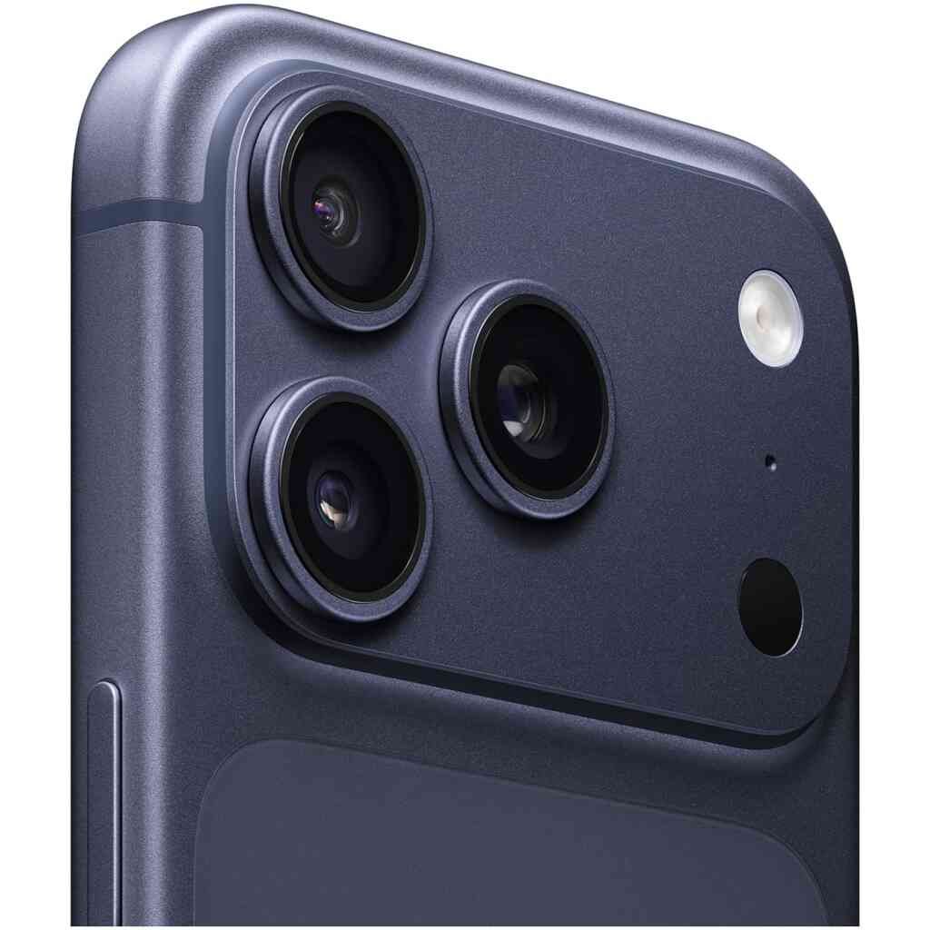 Apple iPhone 17 Pro 1 TB: 6.3 collu ekrāns ar ProMotion līdz 120 Hz, A19 Pro mikroshēma, revolucionāra akumulatora dzīve, Pro Fusion kameru sistēma ar Centre Stage priekšējo...
