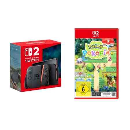 Produkta nosaukums latviešu valodā būtu: "Nintendo Switch 2 + Pokémon Pokopia Switch 2