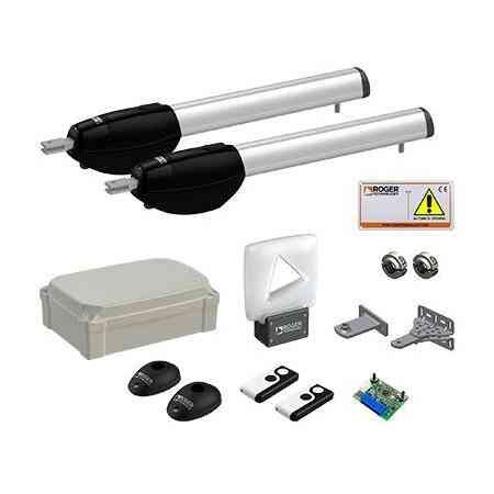 Roger Technology KIT BE20/212/HS 36V Brushless divviru veramo vārtu automātikas komplekts