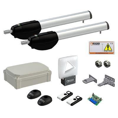 Roger Technology KIT BE20/212/HS 36V Brushless divviru veramo vārtu automātikas komplekts