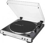 Audio Technica LP60XBT Bluetooth white plašu atskaņotājs (AT-LP60XBTWH)
