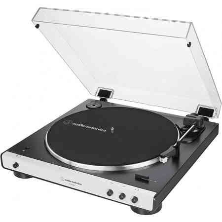 Audio Technica LP60XBT Bluetooth white plašu atskaņotājs (AT-LP60XBTWH)