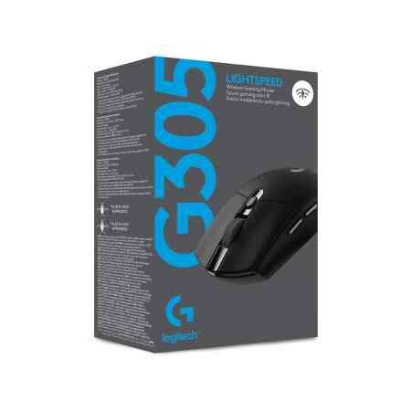 Logitech G305 bezvadu spēļu pele, 12000 DPI